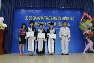 Lễ trao học bổng của Văn phòng Luật sư Phạm và Liên danh tại Trường Đại học Luật Thành phố Hồ Chí Minh
